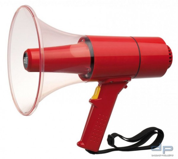 Bild 1 von Handmegafon, max. 25 W, rot, mit Sirenensignal