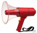 Handmegafon, max. 25 W, rot, mit Sirenensignal